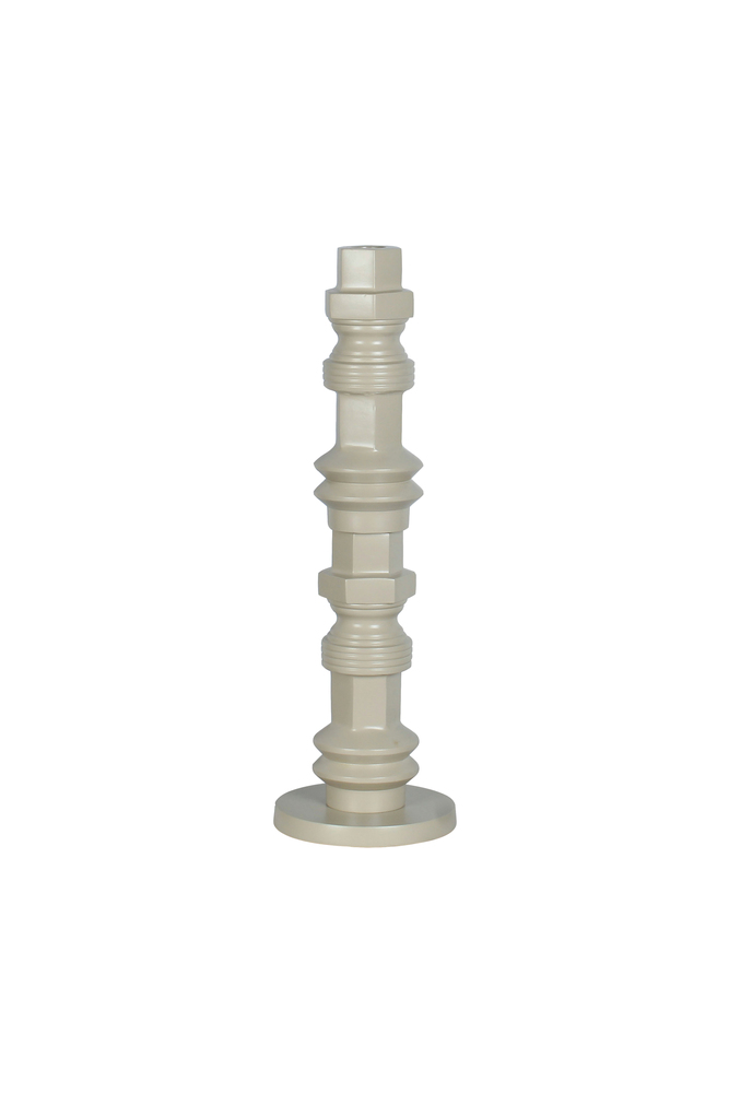 Totem Candle Holder M Smooth Terra