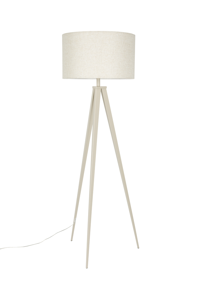 Tripod Floor Lamp Beige