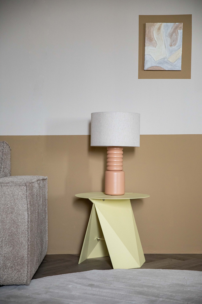 Six Table Lamp Beige
