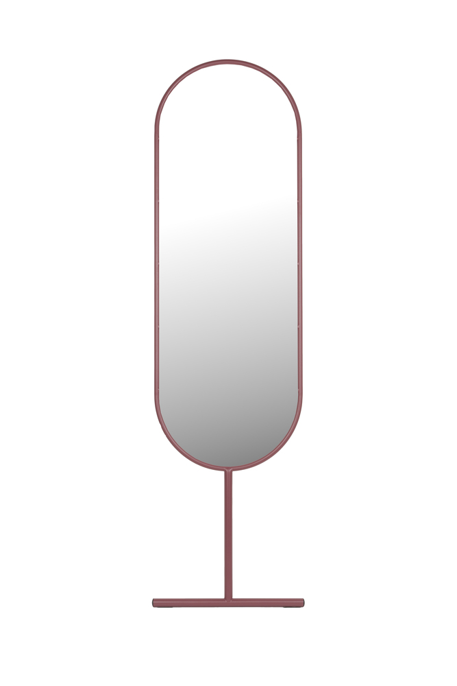 Mirror Tess Burgundy Red