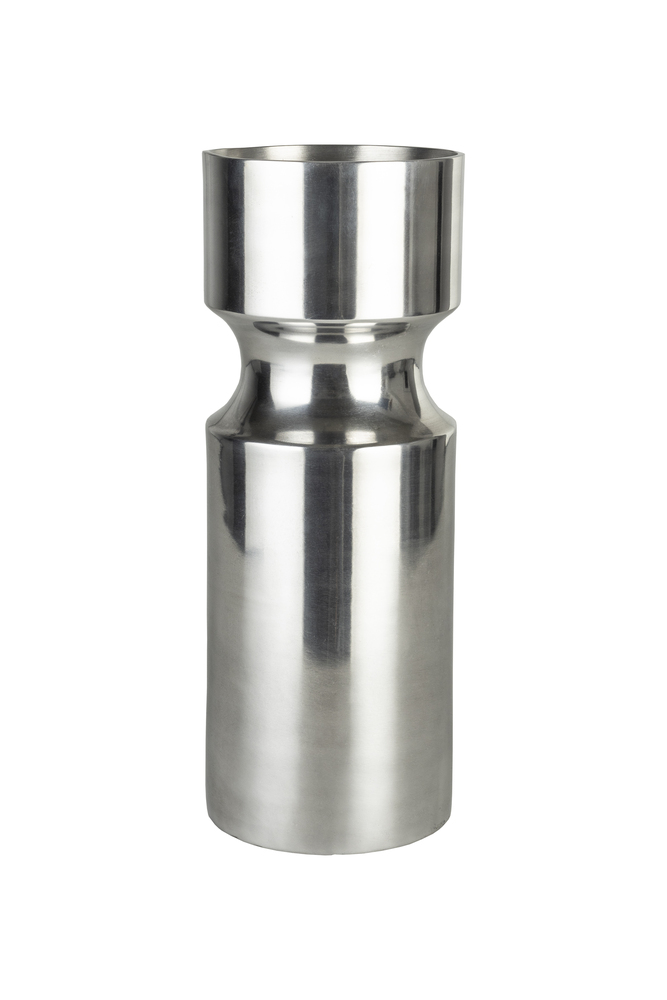 Glory Vase L Silver