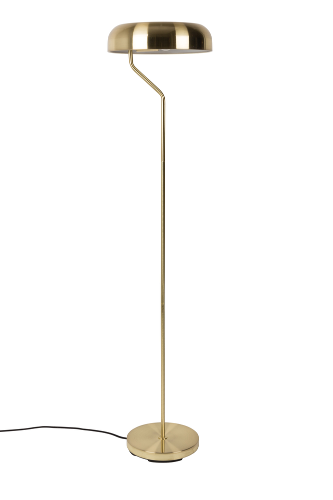 Eclipse Floor Lamp Brass