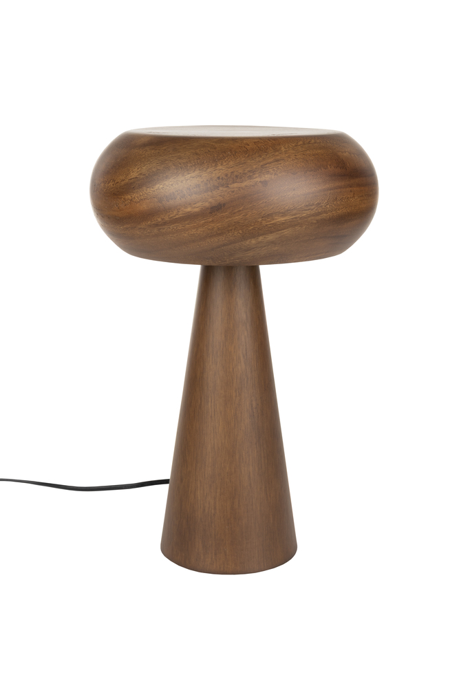 Morel Table Lamp S Brown