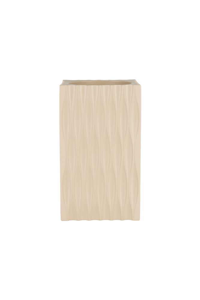 Riley Vase Beige