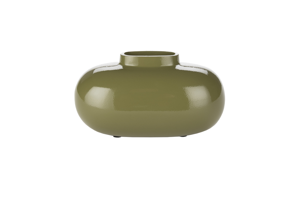 Droplet Vase S Ochre Yellow