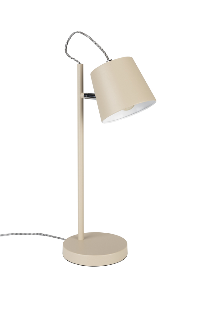 Buckle Head Table Lamp Beige
